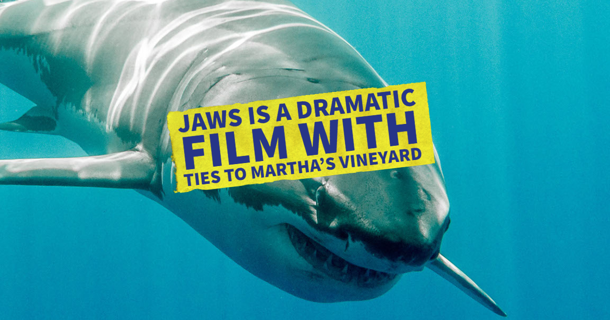 Jaws is a Dramatic Film with Ties to Martha’s Vineyard
