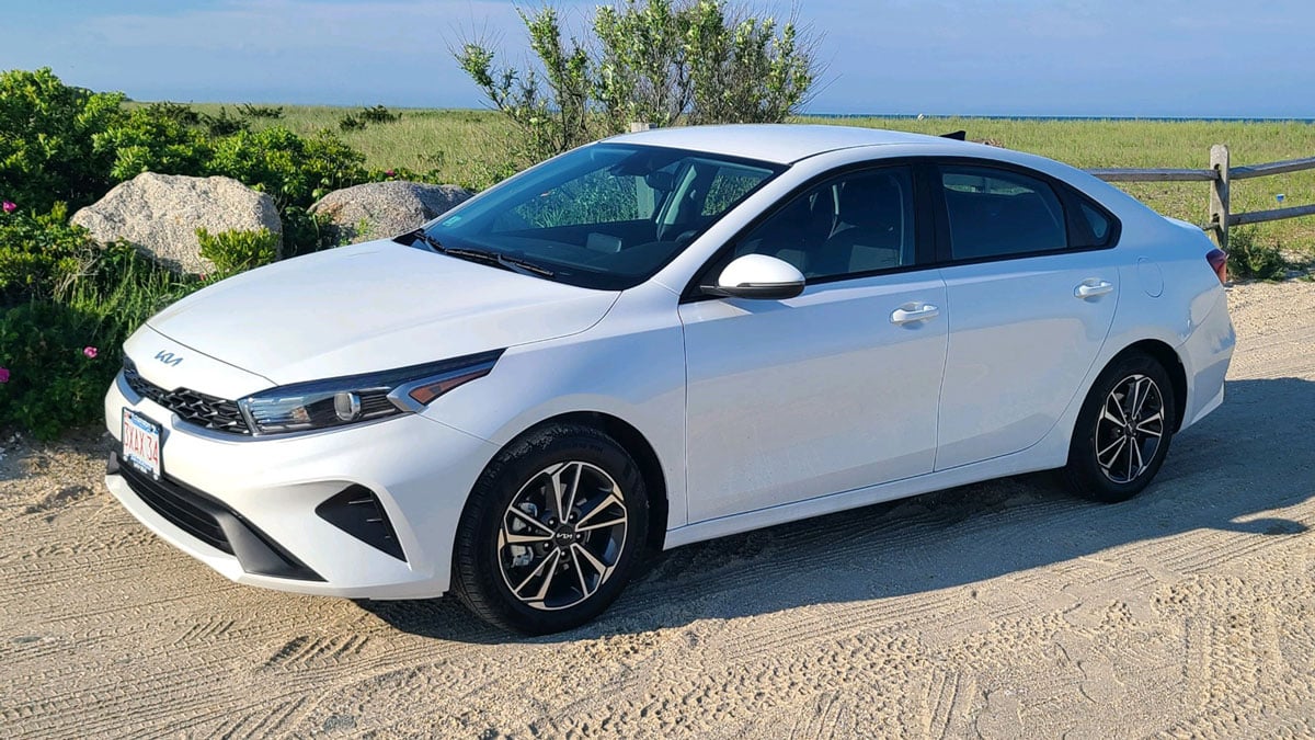 Kia Forte (or similar sedan)